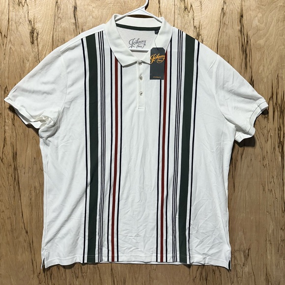 ✨NWT✨. Men's Johnny Bigg short sleeve polo shirt - Picture 1 of 4